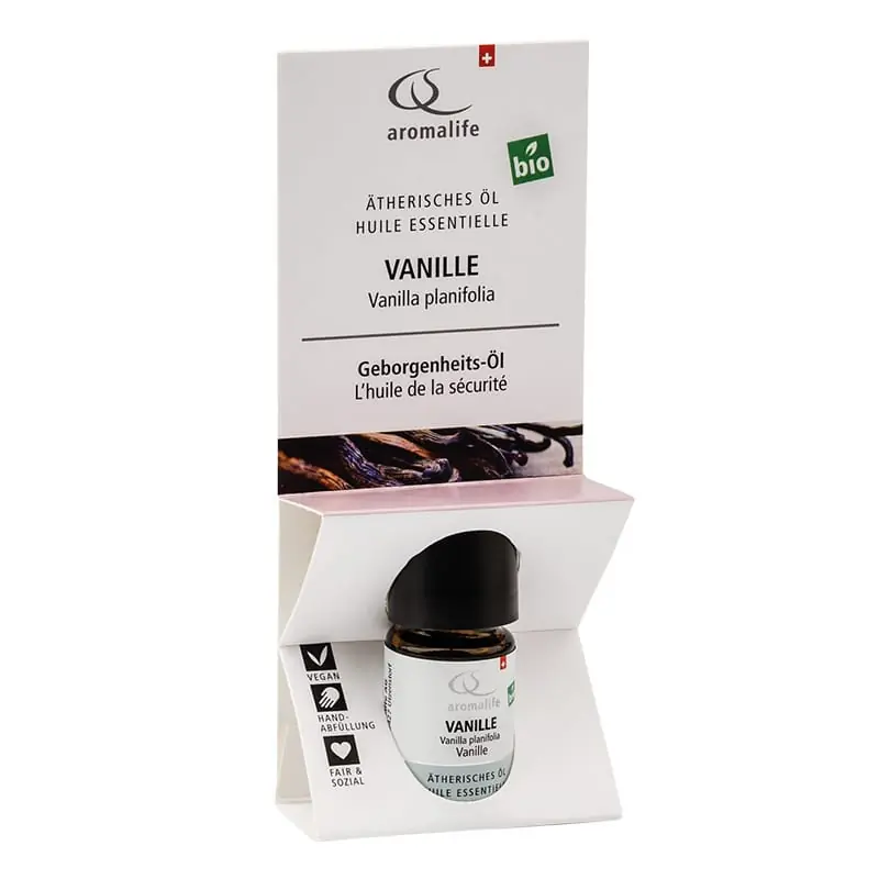 Markenware Aromalife TOP Vanille ätherisches Öl Bio (5 ml)