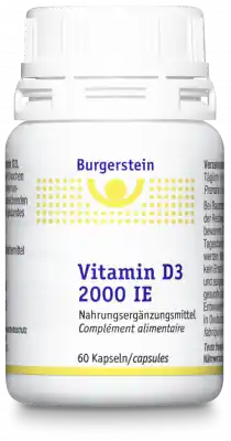 Neu Im Sortiment Burgerstein Vitamin D3 2000 IE (60 Kapseln)