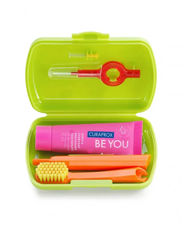 Curaprox Travel Set (Grün) Abverkauf