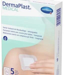 Schneller Versand DermaPlast Medical Vliesverband (5 Stk. 7.2 x 5 cm)