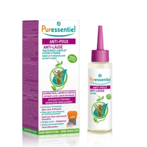 Sonderaktion Puressentiel Anti-läuse Lotion (100 ml + Kamm)