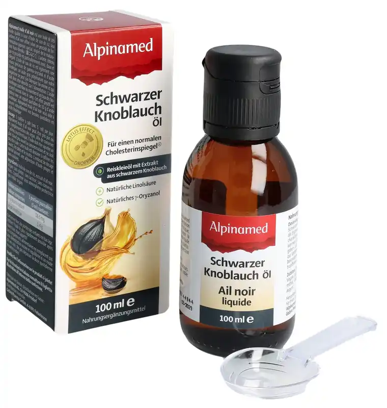 Meistverkauft ALPINAMED Schwarzer Knoblauch Öl (100 ml)