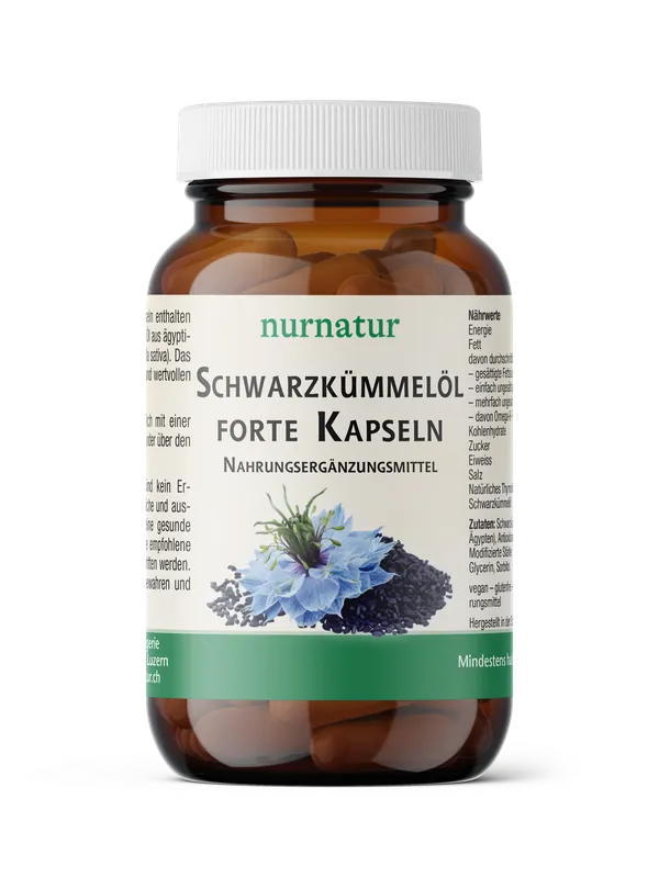 Schwarzkümmelöl forte Kapseln (90 Kapseln) Billig
