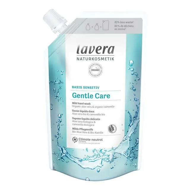 Finale Aktion lavera Bio Pflegeseife Gentle Care Basis Sensitiv - mild (250 ml Dispenser)