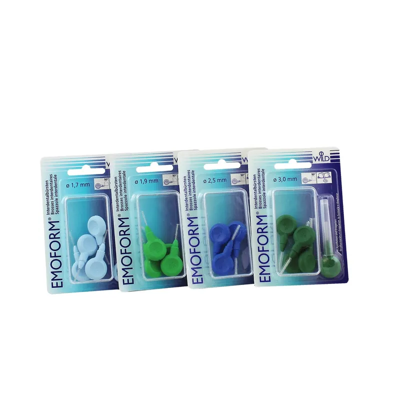 Emoform Interdentalbürsten (1.7mm hellblau 5 Stück) Schnäppchen