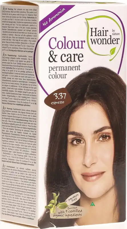 Solange Der Vorrat Reicht Hairwonder Colour & Care 3.37 espresso braun (Packung)