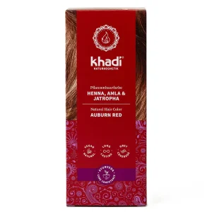 Khadi Pflanzenhaarfarbe Henna, Amla und Jatropha (100 Gramm) Preiswert