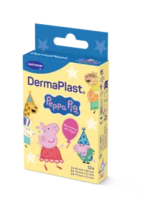 DERMAPLAST Kids 3 Grössen Peppa Pig (12 Stück) Must-Have