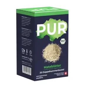 Bestseller PUR Mateblätter (20 Beutel)