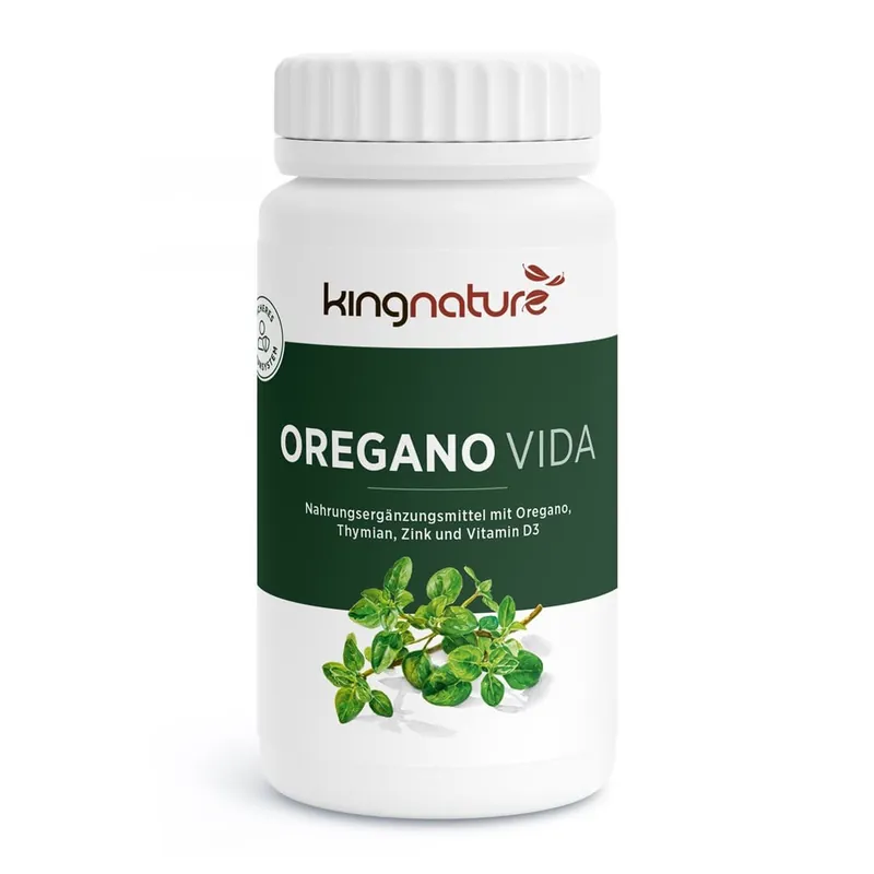 Abverkauf Kingnature Oregano Vida (60 Kapseln)