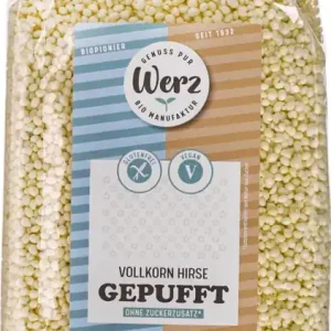 Ausverkauf Werz Vollkorn-Hirse gepufft (125 g)