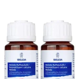 Ausverkauf Weleda Aufbaukalk 1+2 Plv (90 Gramm)