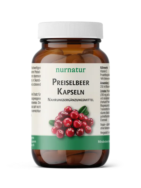 Preiselbeer Kapseln (400 Kapseln) Letzte Chance