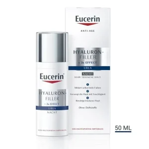 EUCERIN HYALURON-FILL+UREA Nachtpflege (50 ml) Finale Aktion