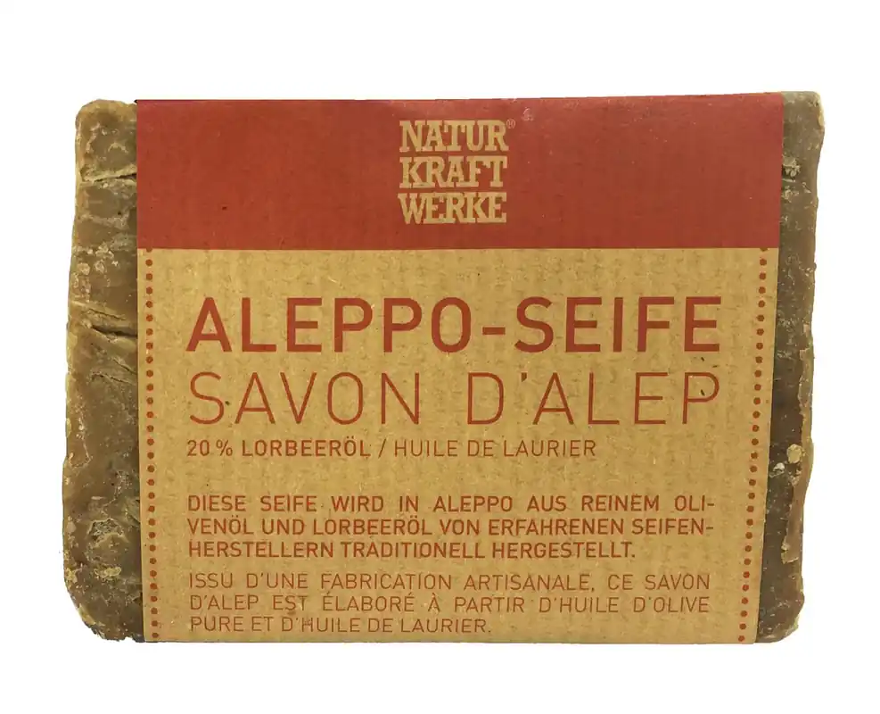 Naturkraftwerke Aleppo Seife fest (200 g) Neuheit