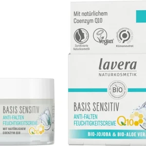 Lavera basis sensitiv Anti-Falten Feuchtigkeitscreme Q10 (50 ml) Ausverkauf
