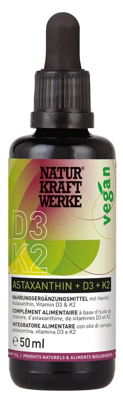 Naturkraftwerke Vitamin D3 + K2 (50 ml) Versand Am Gleichen Tag