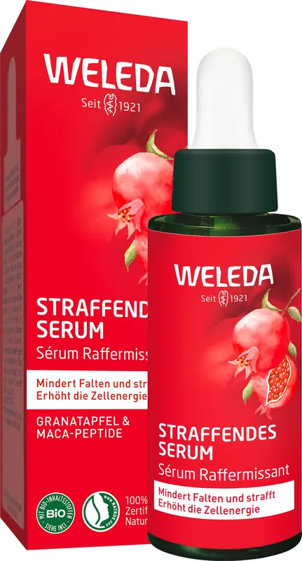 Kracherpreis Weleda Straffendes Serum Granatapfel & Maca-Peptide (30 ml)