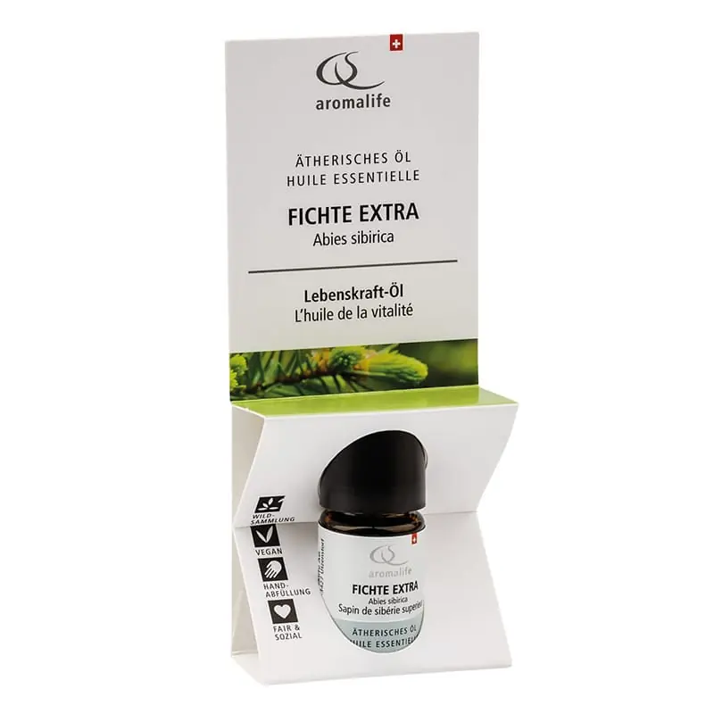 Aromalife TOP Fichte extra ätherisches Öl - Wildsammlung (5 ml) Ausverkauf