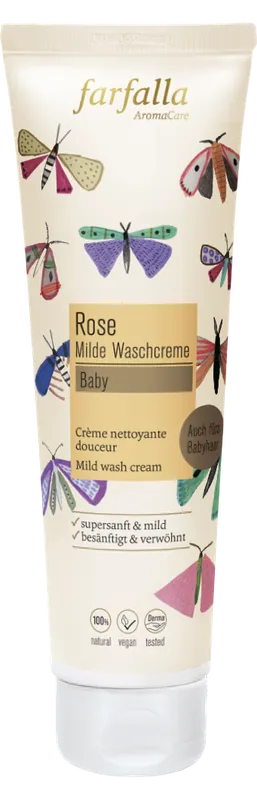 Sale Farfalla Baby Milde Waschcreme Rose (145 ml)