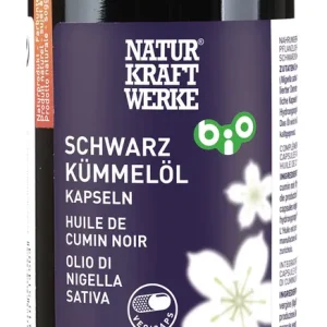 Naturkraftwerke Schwarzkümmelöl Vegicaps à 595 mg BIO (60 Kapseln) Top-Preis