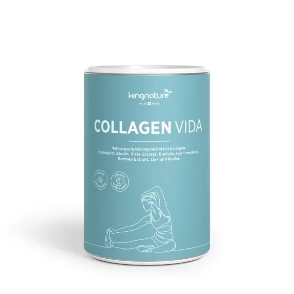 Garantierte Lieferung KINGNATURE Collagen Vida Plv (326 Gramm)