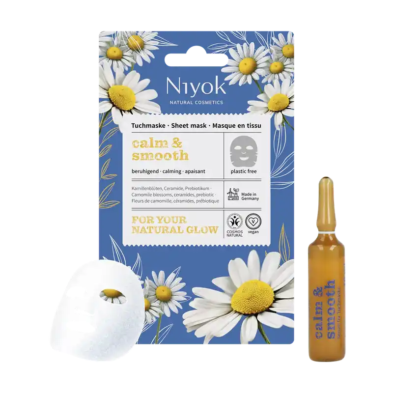 Knallerangebot Niyok Tuchmaske calm & smooth (Stück)