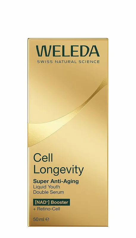 Neu Im Sortiment WELEDA CELL LONGEVITY Super Anti-Aging Double Serum (50 ml)