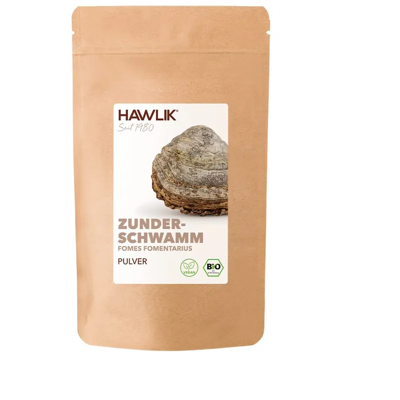 Hawlik Bio Zunderschwamm Pulver (100g) Sonderaktion