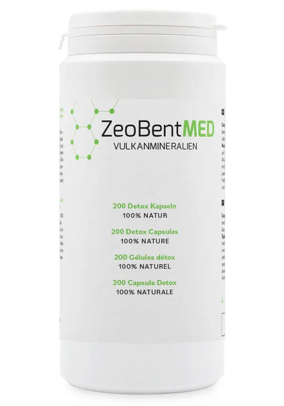 ZeoBent MED Detox-Kapseln (200 Kapseln) Top-Seller