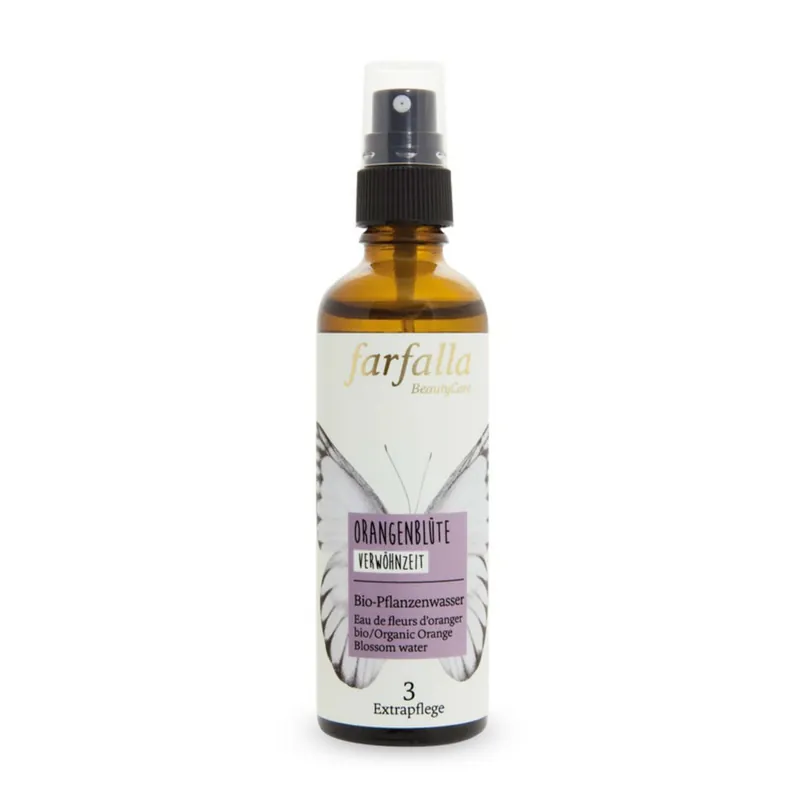 Farfalla Bio-Pflanzenwasser Orangenblüte (75 ml) Beliebt