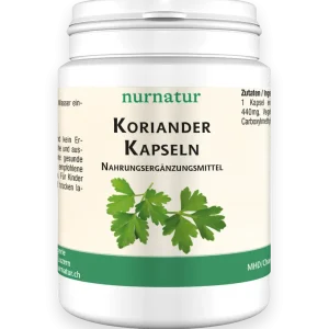 Koriander Kapseln (200 Kapseln) Geprüft