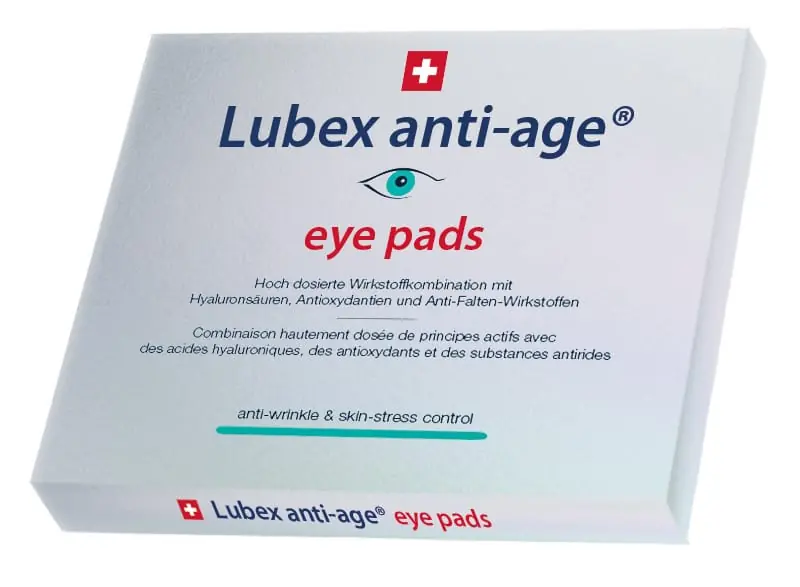 Neuheit Lubex anti-age eye pads (8 Stück)