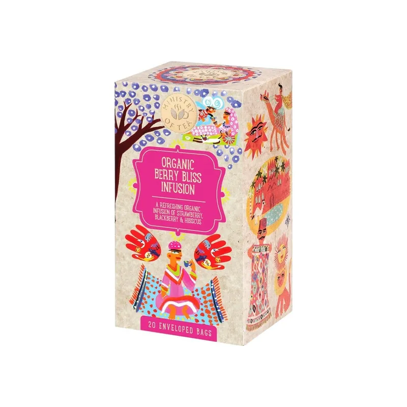 Ausverkauf Ministry of Tea Berry Bliss (20 Portionenbeutel)