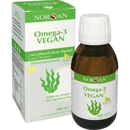 Norsan Omega-3 Vegan Öl (100 ml) Garantierte Lieferung