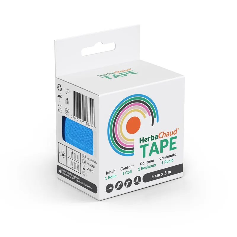 HerbaChaud Tape (Tape 5cmx5m blau) Preisknaller