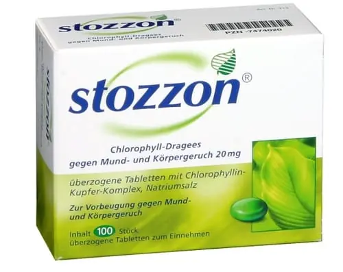 Abverkauf Stozzon Chlorophyl Dragées (200 Dragees)