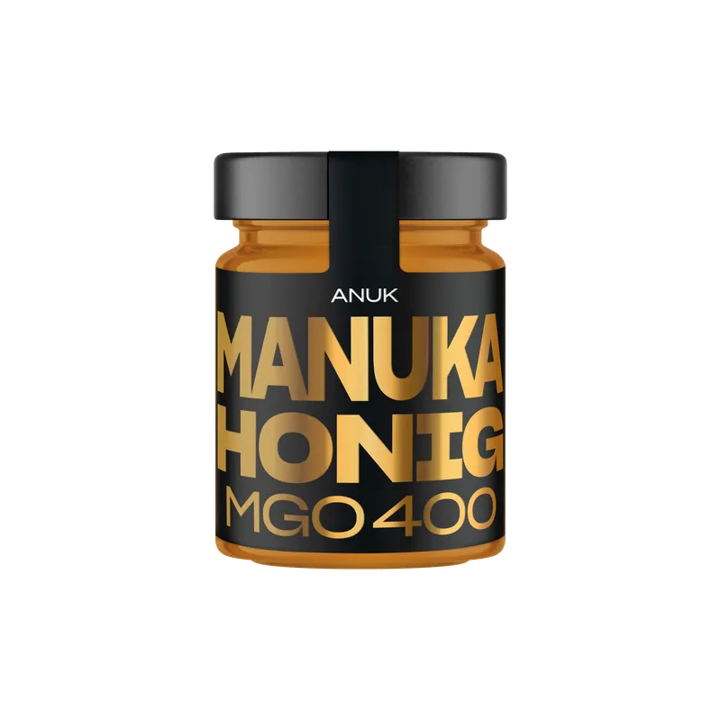 Garantierte Lieferung ANUK Manuka Honig MGO 400 (250 Gramm)