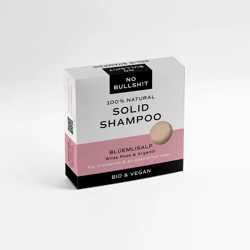 No Bullsh!t Solid Shampoo Blüemlisalp (60 Gramm) Schnäppchen