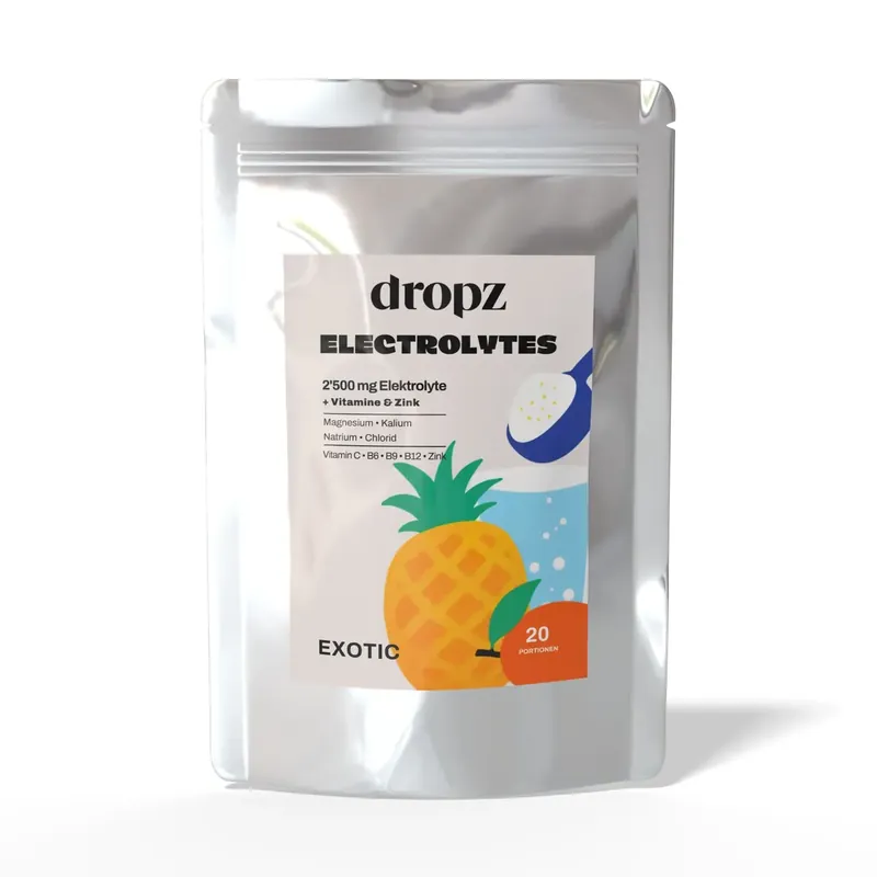 Dropz Elektrolytes 20 Portionen (Exotic) Abverkauf