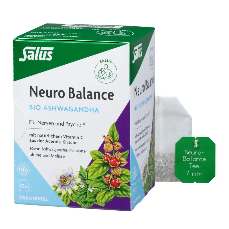 Salus Neuro Balance Bio Ashwagandha Tee (15 Btl.) Schneller Versand