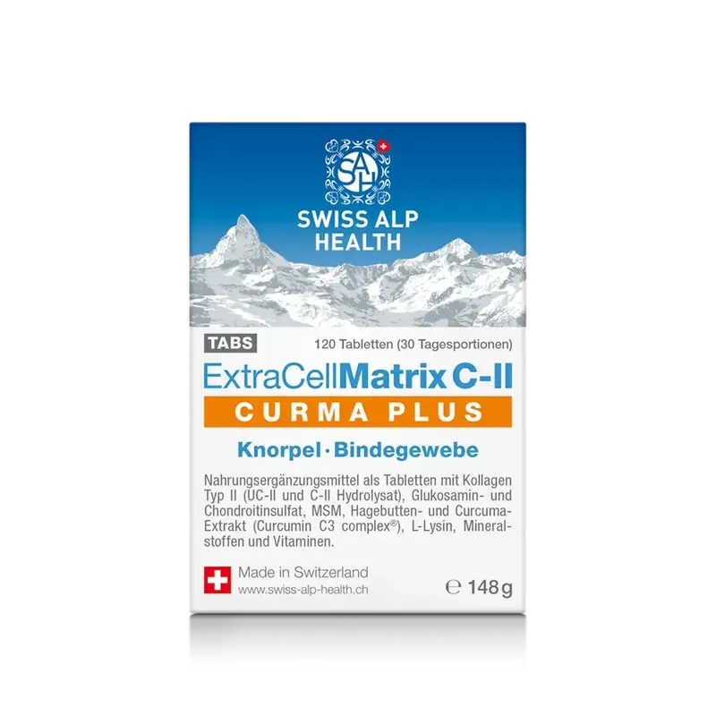 Top-Seller ExtraCellMatrix C-II CURMA PLUS Tabs (120 Tabs)