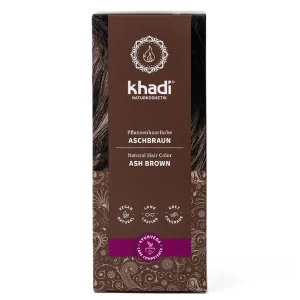 Beliebt Khadi Pflanzenhaarfarbe Aschbraun (100 Gramm)
