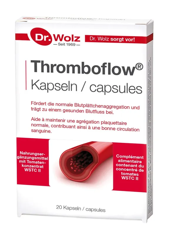 Knallerangebot Thromboflow Dr. Wolz (20 Kapseln)