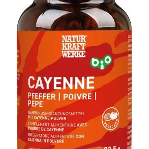 Markenprodukt Naturkraftwerke Cayenne Pfeffer (150 Kapseln)