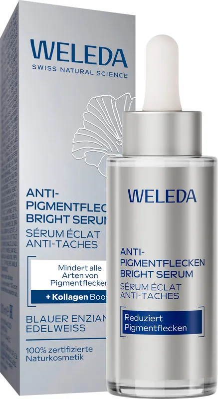 Super-Preis WELEDA Bright Serum Anti-Pigme Enzian&Edelweiss (30ml)