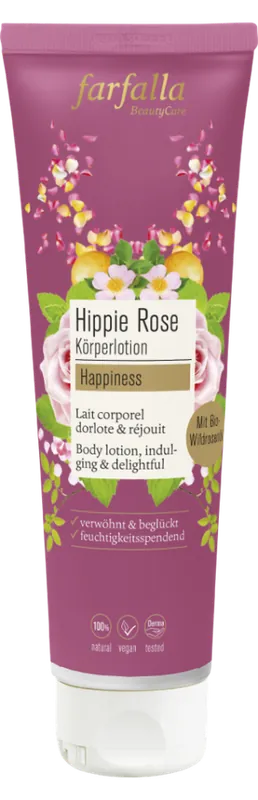 Farfalla Hippie rose Happiness Körperlotion (150 ml) Bestpreis