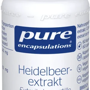 Pure Heidelbeer Extrakt (60 Kapseln) Direkt Vom Hersteller