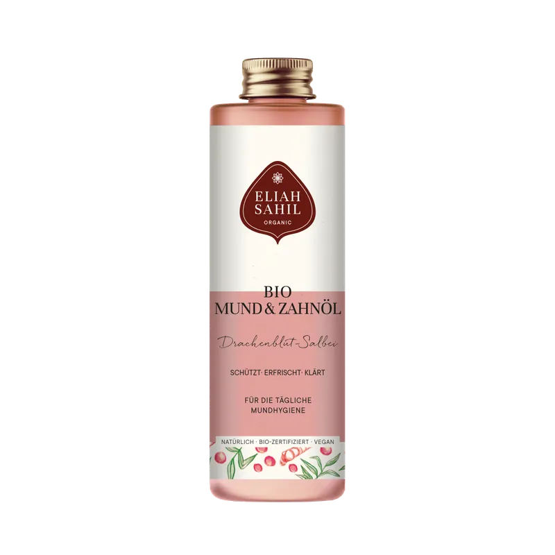 Begrenztes Angebot Eliah Sahil Bio Mund & Zahnöl Drachenblut Salbei (100 ml)