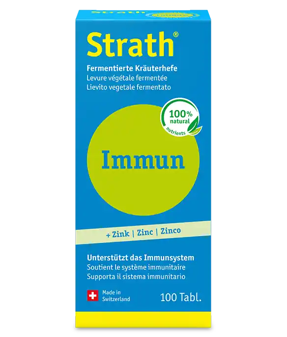 Markenprodukt Strath® Immun mit Zink Tabletten (100 Tabletten)